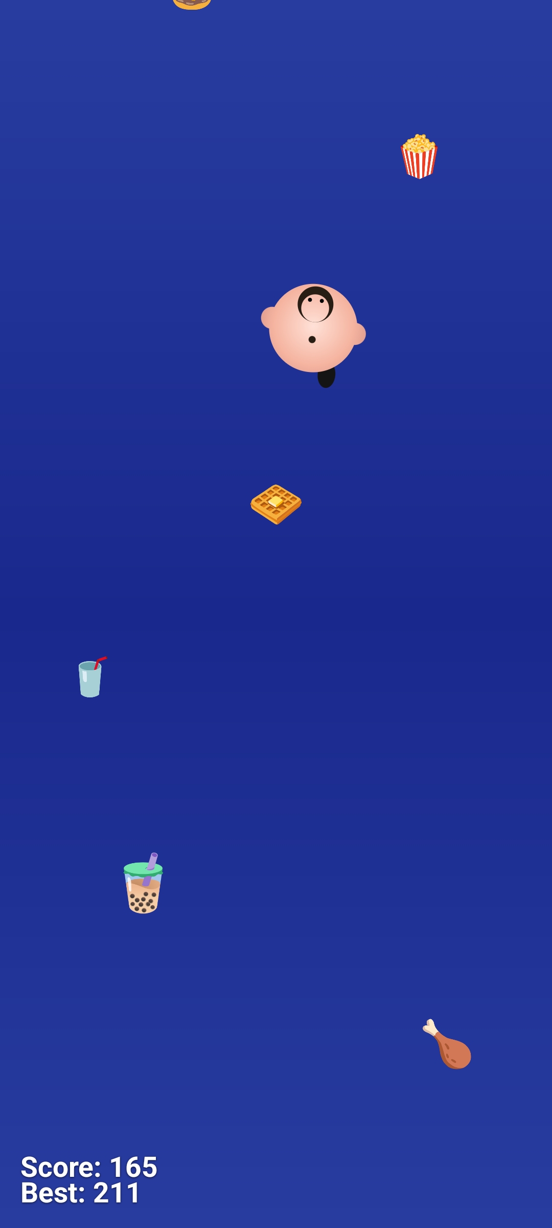 Belly Escape app screenshot – light theme